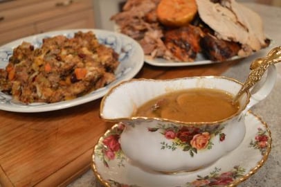 How to Cook Christmas Mushroom Turkey Gravy: Cooking with...