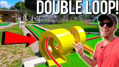 Must See Old School Mini Golf Course! - Crazy Hole Ideas!...