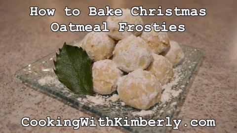 How to Bake Christmas Oatmeal Frosties: SmarterBaking wit...
