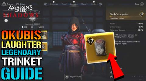 Assassin's Creed Shadows: "Okubi's Laughter" Legendary Tr...