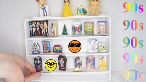 90s Nostalgia shelf reorganized and new items | Mini Bran...