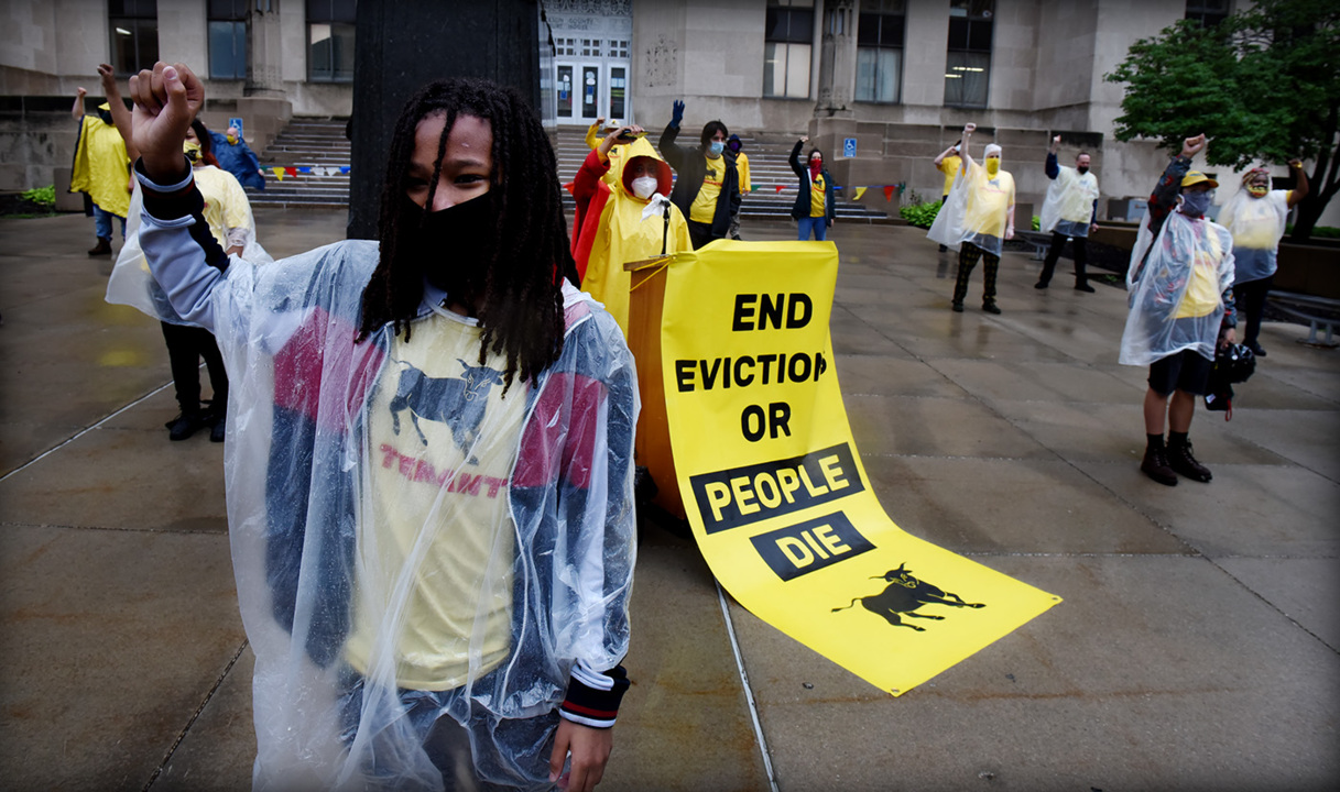 Kansas City Tenants hosts ``Die In'' Thursday morning in protest of