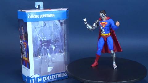 DC Collectibles DC Essentials Cyborg Superman Figure Revi...
