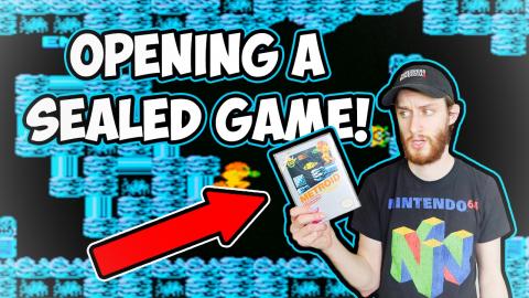 Opening A Sealed NES Game!!!