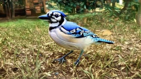 Blue Jay, Countryside & Zen Music / Cute Animation 