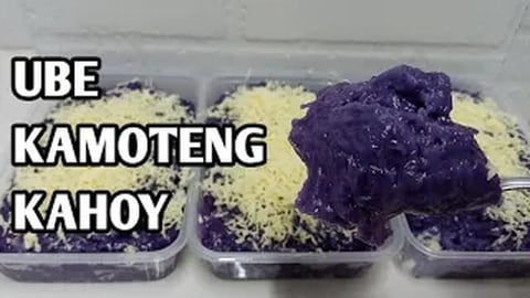 UBE KAMOTENG KAHOY _ Pinoy Food _ Taste Buds PH