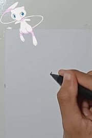 Drawing Pokemon MEW