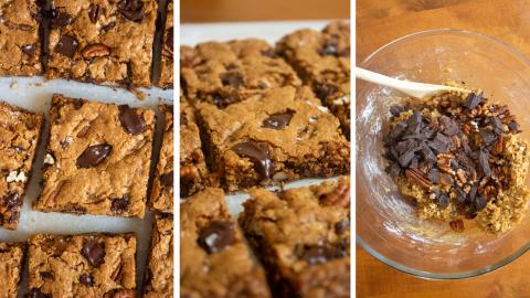 The BEST Chocolate Cookie Bars | Melt In Your Mouth