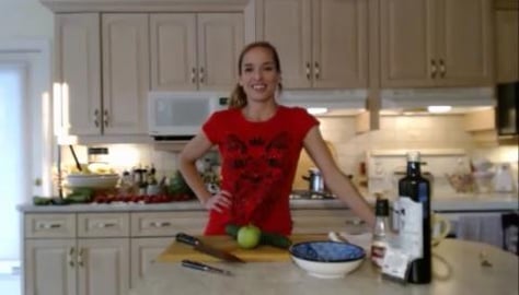 How to Make Cucumber & Apple Salad: Cooking with Kimberly...