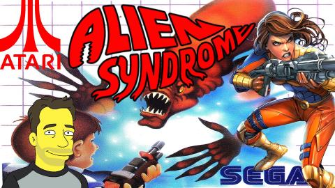 Classic gaming action with Alien Syndrome - Retro Gaming