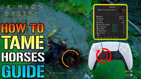 Crimson Desert: LEGENDARY Horse Guide! How To "Tame Horse...