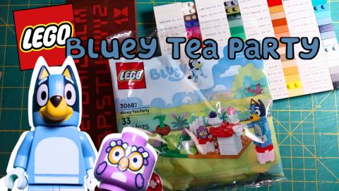 My First Bluey Lego! || Bluey Tea Party 30687 || [review]...