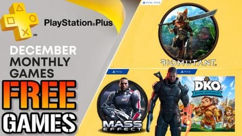PlayStation Plus: FREE Games For December 2022! (PS+) Ess...