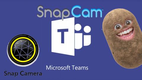 Using SNAPCAM filters with Microsoft TEAMS  _ SO much fun...