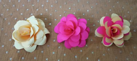Simple Paper Flower Craft