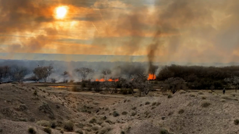 Hot, windy conditions elevate fire danger throughout the Plains ...