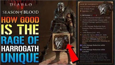 Diablo 4: "Rage Of Harrogath" Unique Chest Is Awesome! Ho...