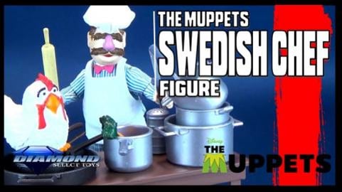Diamond Select Toys The Muppets Select Swedish Chef Figur...