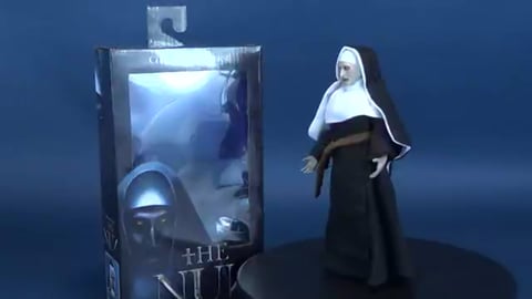 NECA Toys The Nun Retro Cloth Figure Review