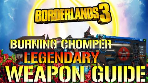 Borderlands 3: Burning Chomper Shotgun |  LEGENDARY Weapo...
