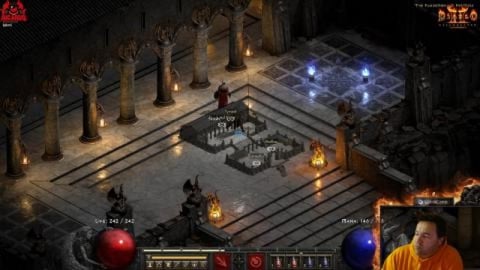 Diablo 2 - Resurrected Act 4 Part 4 // Sorceress Playthro...