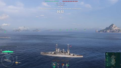 World of Warships S Carolina Co-Op Battle Archipelago Vic...