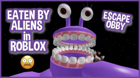 EATEN BY ALIENS · Escape Space Obby · Roblox
