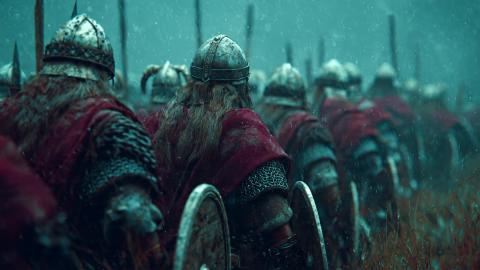 WAITING OF LAND Viking Ambience for Relaxing  Medieval Mu...