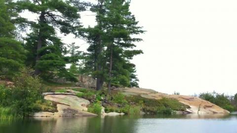 Travel: Kayaking along the beautiful pink granite and tur...