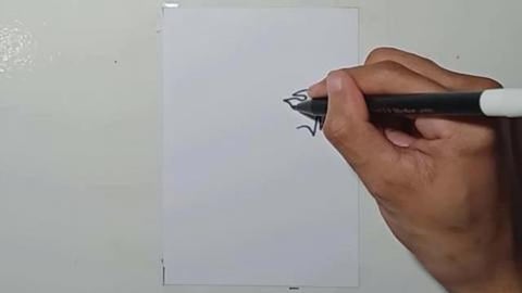 Drawing Tatto Tribal 12 Shorts