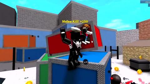 Transforming into VENOM in ROBLOX