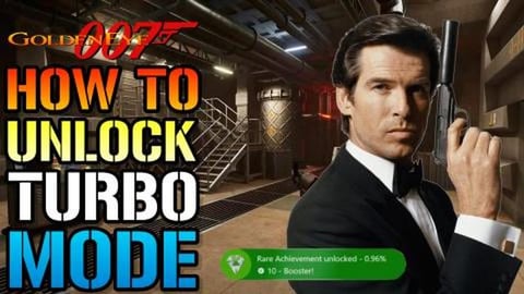 Golden Eye 007: How To Unlock "Turbo Mode" & XBOX achieve...