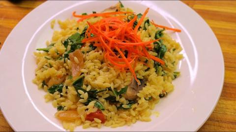 Orzo Pasta Recipe - plant based vegan pasta - plant based...