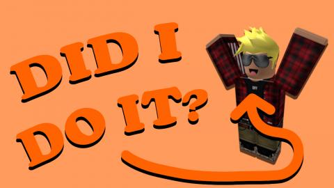 Did I Finally Pass the Challenge!? - Roblox Speed Run
