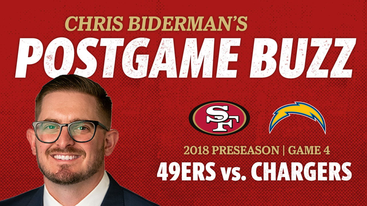 Takeaways from 49ers preseason finale vs. Chargers