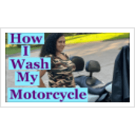 How I Wash My Motorcycle