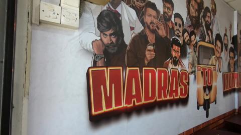 Mural of Indian Cine Stars | Little India | Penang | Mala...