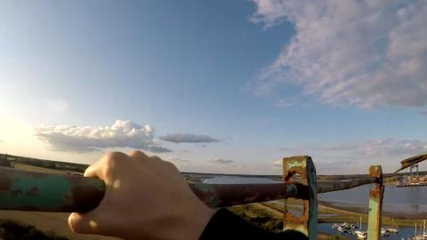 CLIMBING WATER TOWER POV