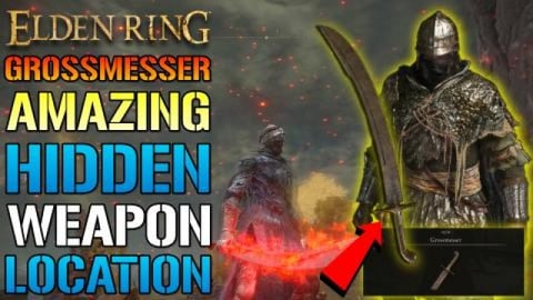 Elden Ring: Grossmesser! AMAZING HIDDEN WEAPON! How To Ge...