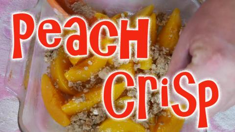 Easy Peach Crisp