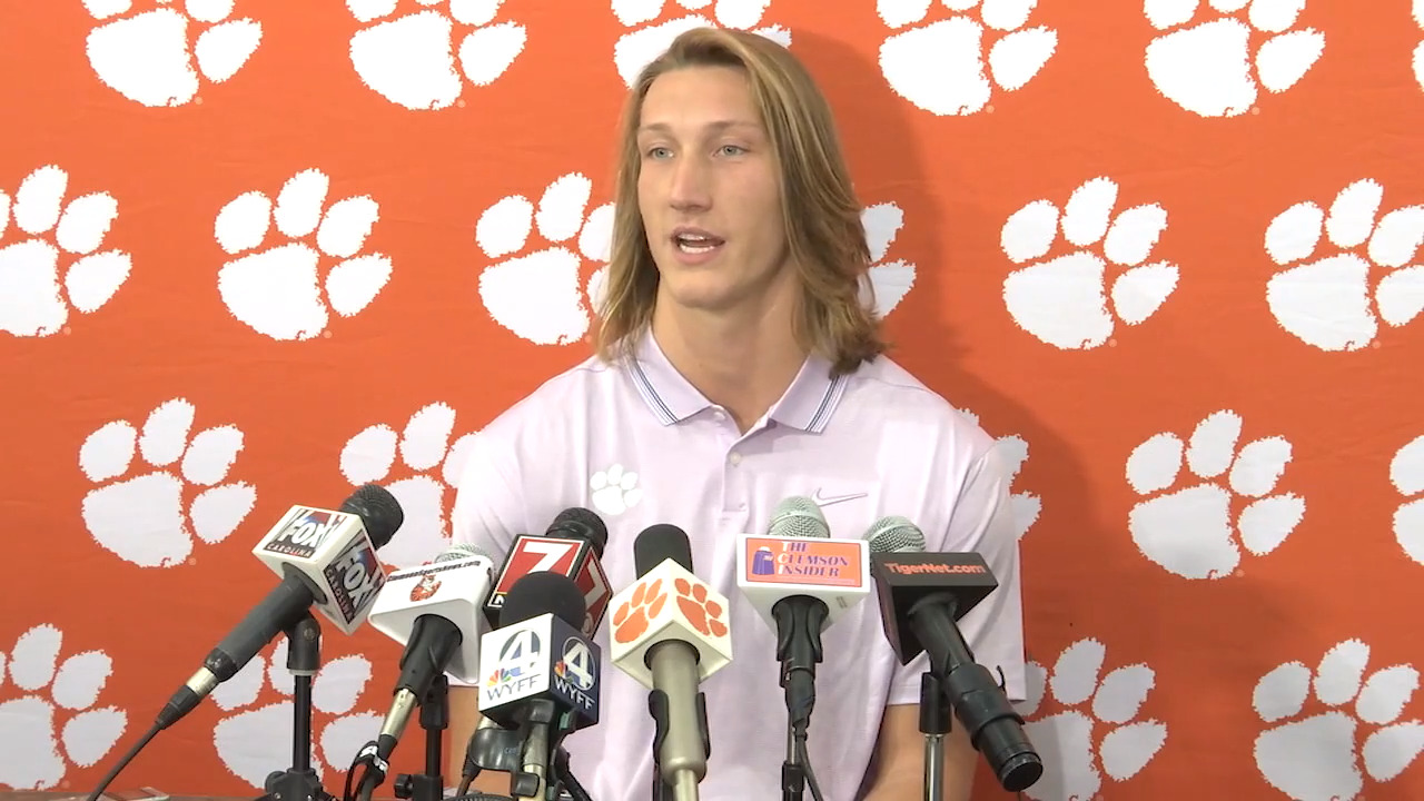 Clemson Football Trevor Lawrence Not Trying To Be Perfect The State 