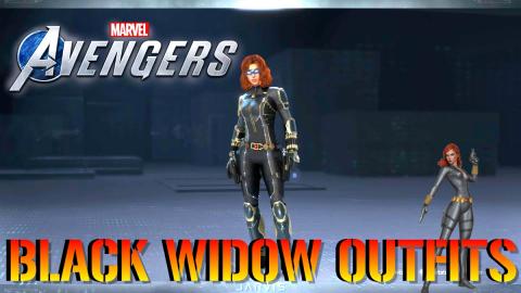 Marvel's Avengers: Black Widow All Unlockable Outfits In ...
