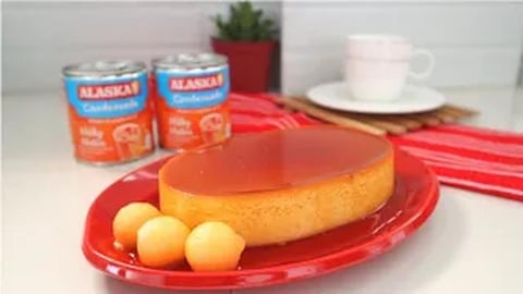 TBPH138 _ WHOLE EGG MELON FLAN featuring ALASKA CONDENSAD...
