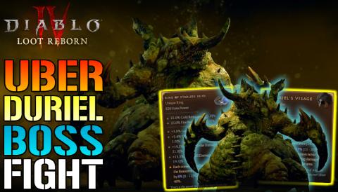 Diablo 4: "Uber Duriel" Boss Fight & Rewards! How To Get ...
