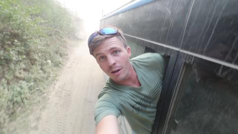 RAW Bus Journey in NEPAL (First Day in Kathmandu)