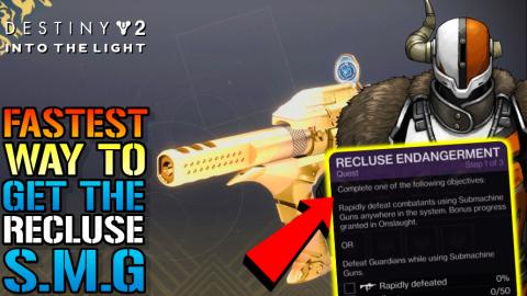 Destiny 2: "Recluse Endangerment" FULL Quest Guide! FASTE...