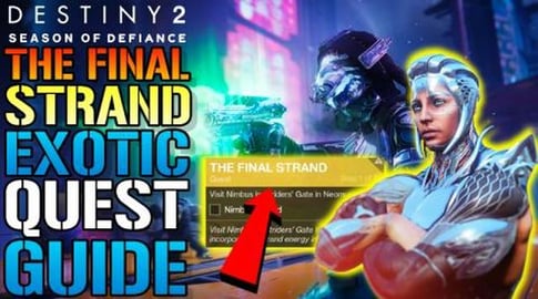 Destiny 2: The Final Strand Exotic Quests Guide! How To G...