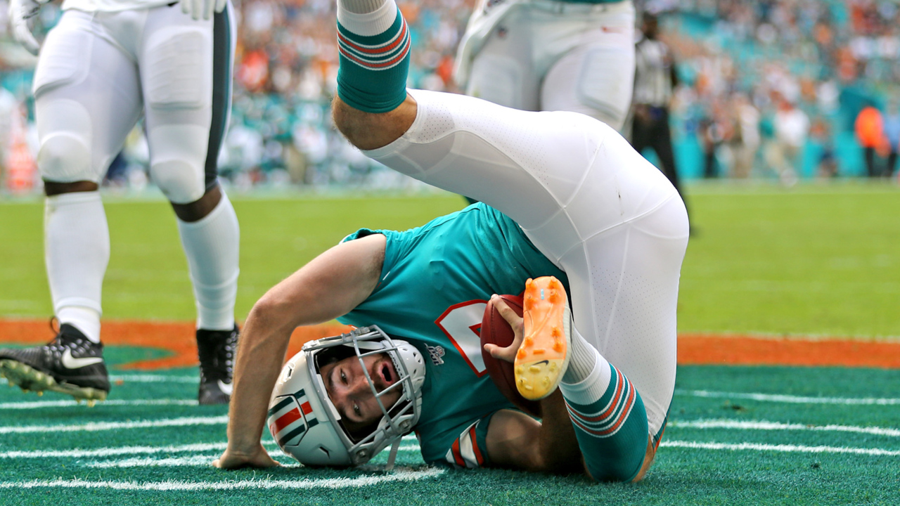 VIDEO: Dolphins Bamboozle Eagles With Punter-to-Kicker Trick Play TD