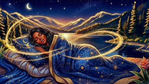 Sleep Meditation for Racing Thoughts - Quiet the Mind and...