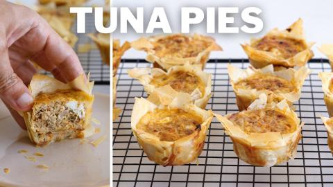 Tuna Phyllo Pies  Tuna Phyllo Cups